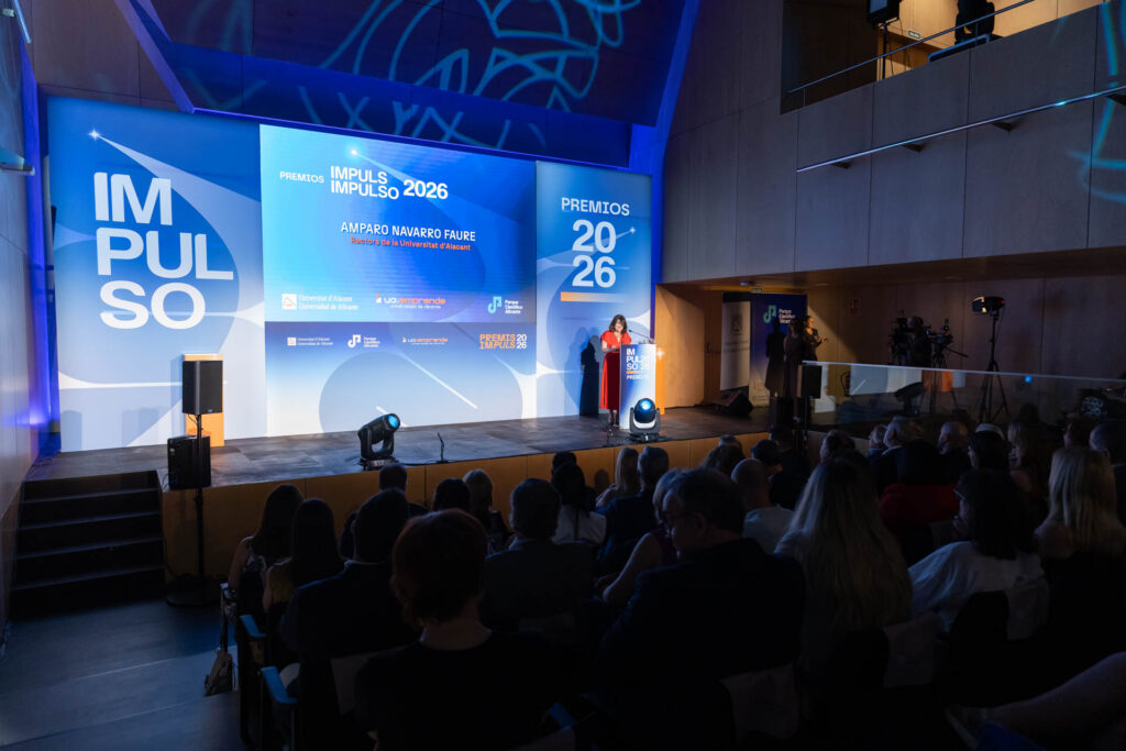Los Premios Impulso reconocen el talento emprendedor de la Universidad de Alicante en su XV edición